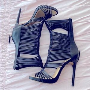 Vince Camuto open toe bootie!